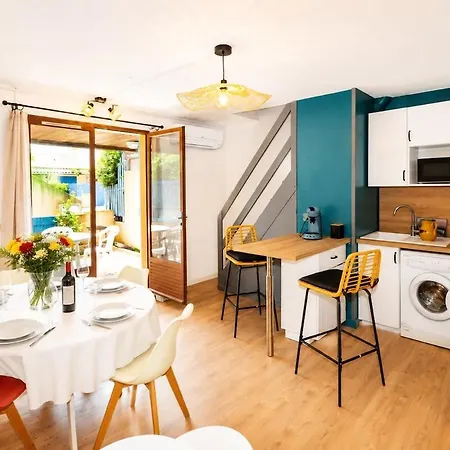 Ferienhaus Toison D Or 2 - 5 Min Walk To Beach, Terrace And Ac *